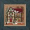 DIY Mill Hill Cobbler Shop Christmas Button Bead Counted Cross Stitch Kit